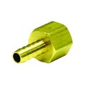 Jmf Company Brass 1/4 in. D X 3/8 in. D Adapter 4504445